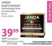 Hebe JANDA Snail Premium odmładzający krem do twarzy 60+ oferta