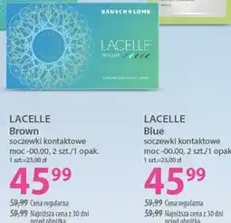 Hebe LACELLE Blue soczewki kontaktowe moc -00.00, 2 szt./1 opak oferta
