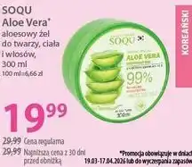 Hebe SOQU Aloe Vera* aloesowy Źel do twarzy, ciała i włos3w oferta