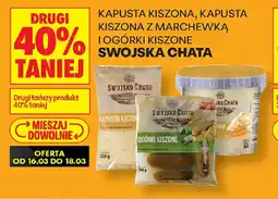 Biedronka Swojska Chata Kapusta/Ogórki oferta