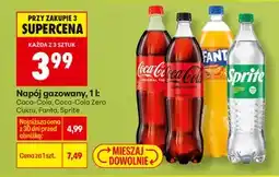 Biedronka Napój gazowany Coca-Cola, Coca-Cola Zero, Fanta, Sprite oferta