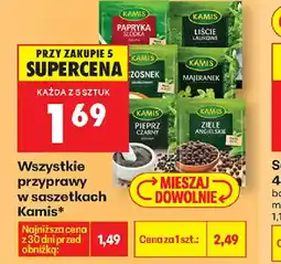 Biedronka Kamis przyprawy oferta