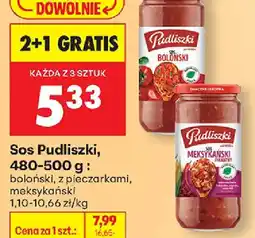 Biedronka Sos Pudliszki oferta