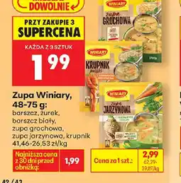 Biedronka Zupa Winiary oferta
