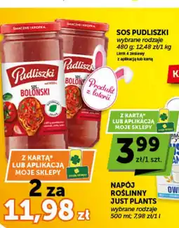 Groszek Napój Roślinny Just Plants oferta