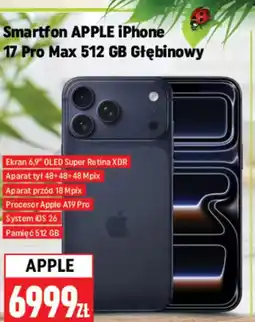 Neopunkt Apple Smartfon iPhone 17 Pro Max oferta
