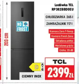 Neopunkt Lodówka TCL RP382BD0EU oferta