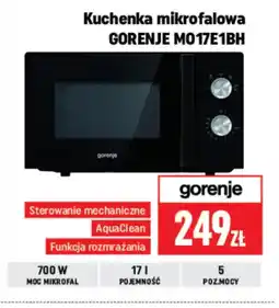 Neopunkt Kuchenka mikrofalowa Gorenje M017E1BH oferta