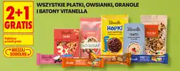Biedronka WSZYSTKIE PŁATKI, OWSIANKI, GRANOLE I BATONY VITANELLA oferta