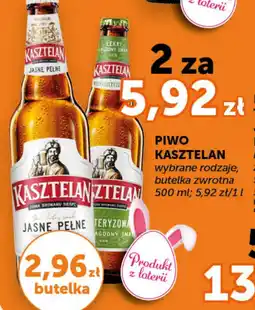Groszek Piwo Kasztelan oferta