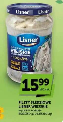 Groszek Filety śledziowe Lisner Wiejskie oferta