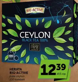 Groszek Herbata Big-Active Ceylon oferta
