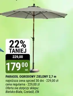 bi1 Parasol ogrodowy zielony oferta