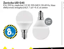 Tedi Zarówka LED G45 oferta