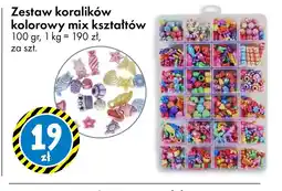 Tedi Zestaw koralików kolorowy mix kształtów oferta