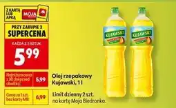 Biedronka Olej rzepakowy Kujawski, 1l oferta
