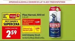 Biedronka PIWO HARNAŚ 500 ML oferta