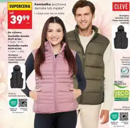 Biedronka Kamizelka puchowa damska lub męska oferta