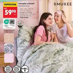 Biedronka Komplet pościeli bawełnianej oferta