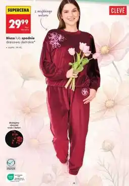 Biedronka Bluza lub spodnie dresowe damskie oferta