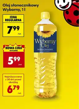 Biedronka Olej słonecznikowy Wyborny oferta