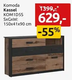 Black Red White komoda Kassel oferta