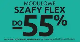 Black Red White Modułowe Szafy Flex do -55% oferta