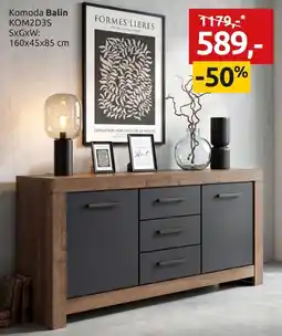 Black Red White komoda Balin oferta