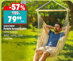 Biedronka BLACK FOREST Fotele brazylijskie oferta