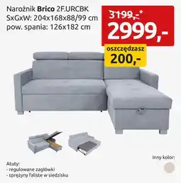 Black Red White narożnik Brico oferta