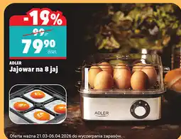 Biedronka ADLER Jajowar na 8 jaj oferta