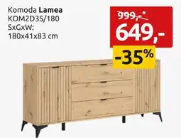 Black Red White komoda Lamea oferta