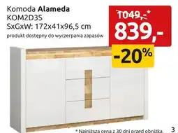 Black Red White komoda Alameda oferta