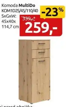 Black Red White komoda Multido KOM1D2S/45/110/40 oferta