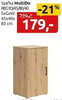 Black Red White szafka Multido REG1D/45/80/4 oferta