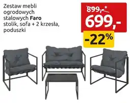 Black Red White zestaw mebli ogrodowych Faro oferta