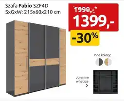 Black Red White szafa Fabio oferta