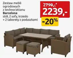 Black Red White zestaw mebli ogrodowych Barcelona oferta