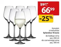 Black Red White komplet 6 kieliszków Splendour Krosno oferta