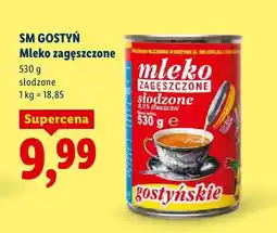 Lidl Mleko zagęszczone słodzone gostyńskie oferta