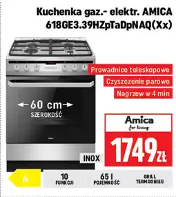 Neopunkt Kuchenka gazowo-elektryczna Amica oferta