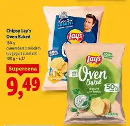Lidl Chipsy Oven Baked camembert z miodem oferta