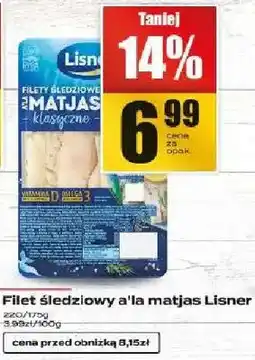 Supeco Filet śledziowy a'la matjas Lisner oferta