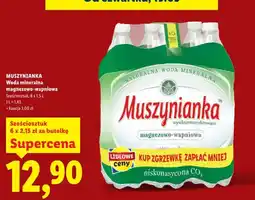 Lidl Woda mineralna magnezowo-wapniowa oferta