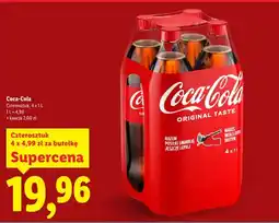 Lidl Napój gazowany Coca-Cola oferta