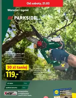 Lidl Akumulatorowa pilarka 20V oferta