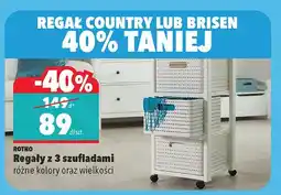 Biedronka Regały z 3 szufladami różne kolory oraz wielkości oferta