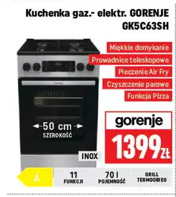 Neopunkt Kuchenka gazowo-elektryczna Gorenje oferta