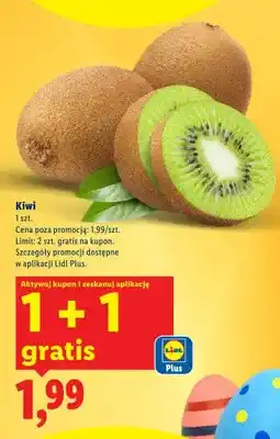 Lidl Kiwi 1+1 GRATIS oferta