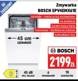Neopunkt Zmywarka do zabudowy Bosch oferta